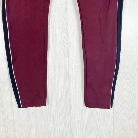 Liverpool | Maroon Drew Skinny Ankle Leggings Size 10 - Picture 5 of 8